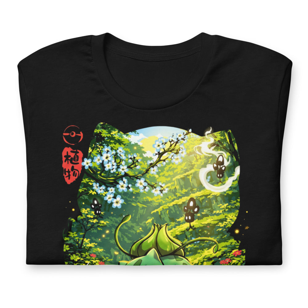 Playera Bulbasaur Sunlit Blossom Forest - Doblado