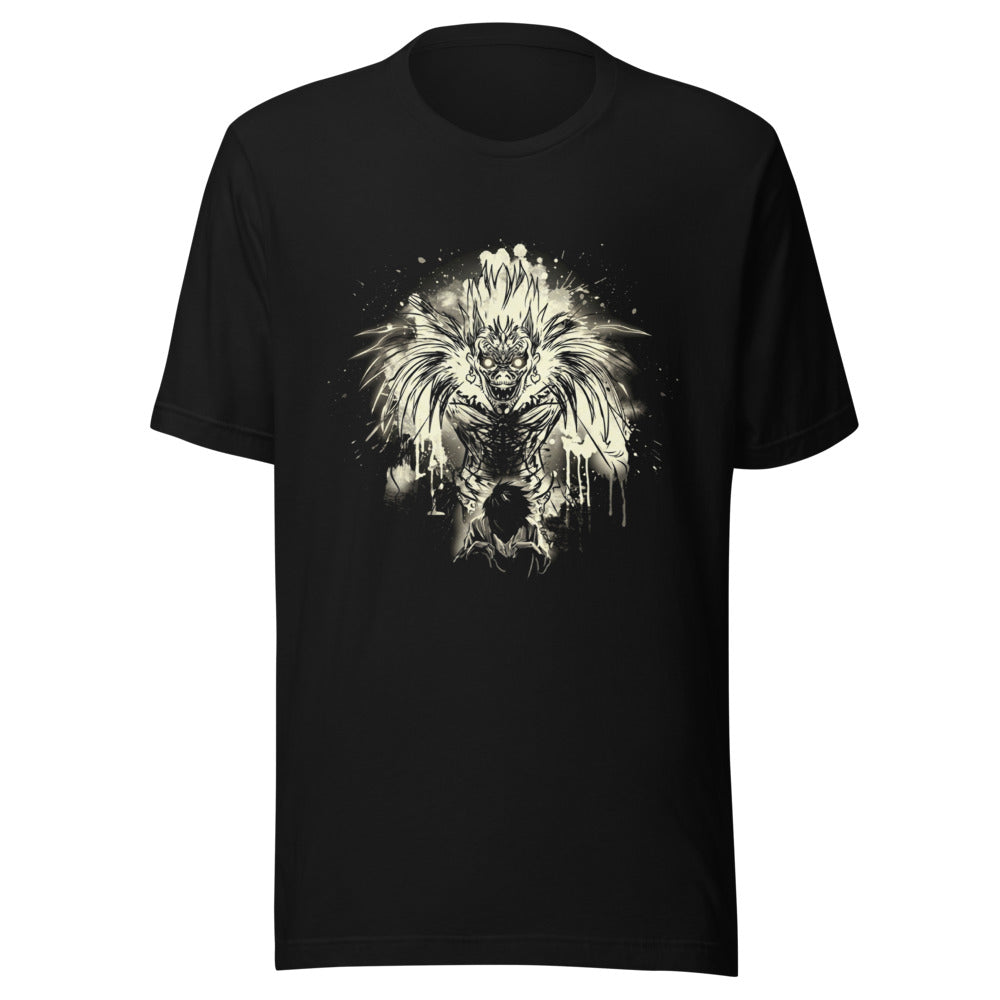 Playera Death Note Ryuk Ink Splatter Shinigami - Frente grande