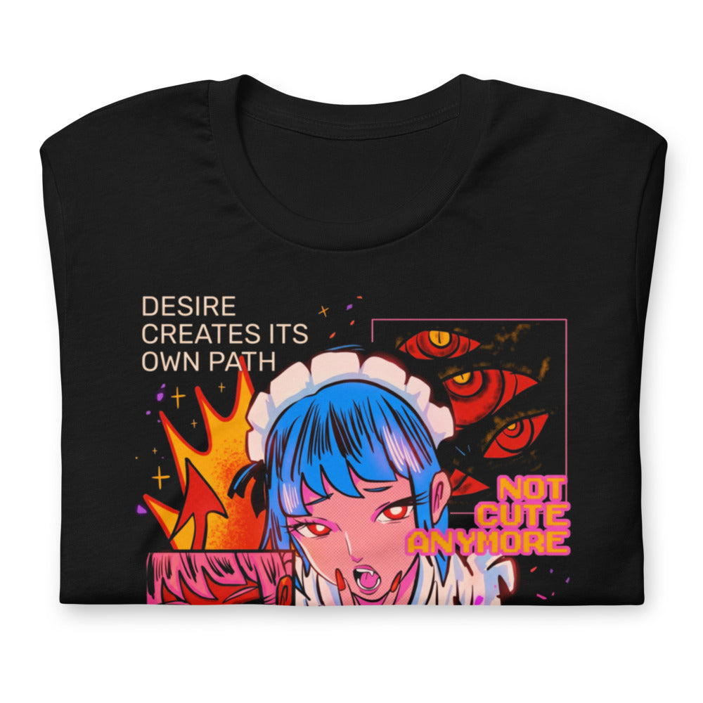 Playera Desire Creates Its Own Path - Doblado