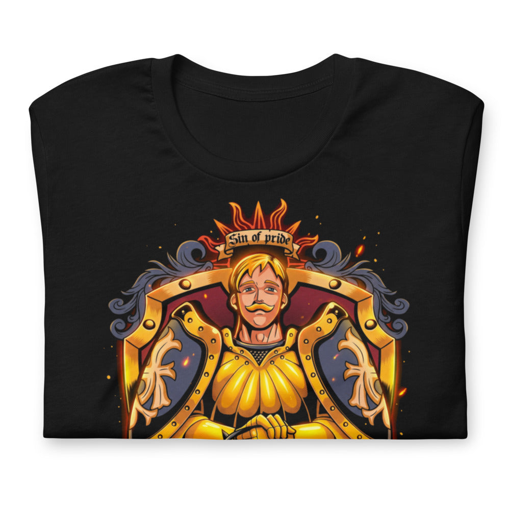 Playera Escanor Sin of Pride The Strongest Man - Doblado