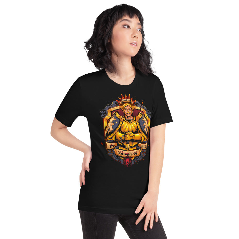 Playera Escanor Sin of Pride The Strongest Man - Modelo femenina