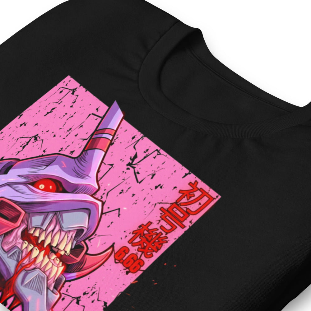 Playera Evangelion Eva 01 Berserk Pink - Doblado zoom