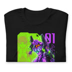 Playera Evangelion Eva 01 Shinji Ikari Nerv - Doblado
