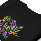 Playera Evangelion Unit 01 Crouching Orange Splatter - Doblado zoom