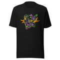 Playera Evangelion Unit 01 Crouching Orange Splatter - Frente grande