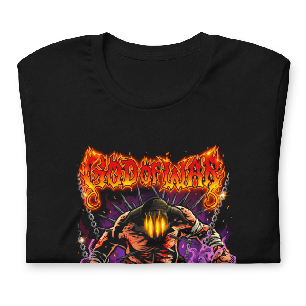 Playera God Of War Kratos Chained Giant - Doblado