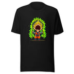 Playera Goku Super Saiyan Peanuts Scream Green Aura - Frente grande