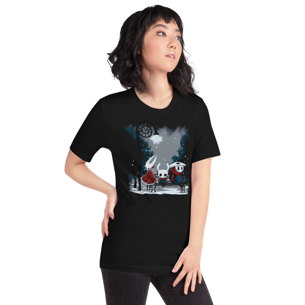 Playera Hollow Snow - Modelo femenina