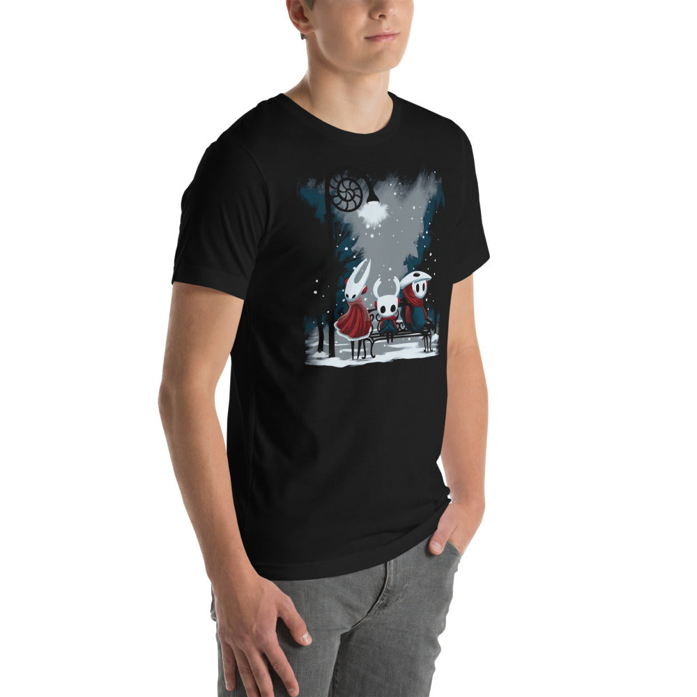 Playera Hollow Snow - Modelo masculino lateral