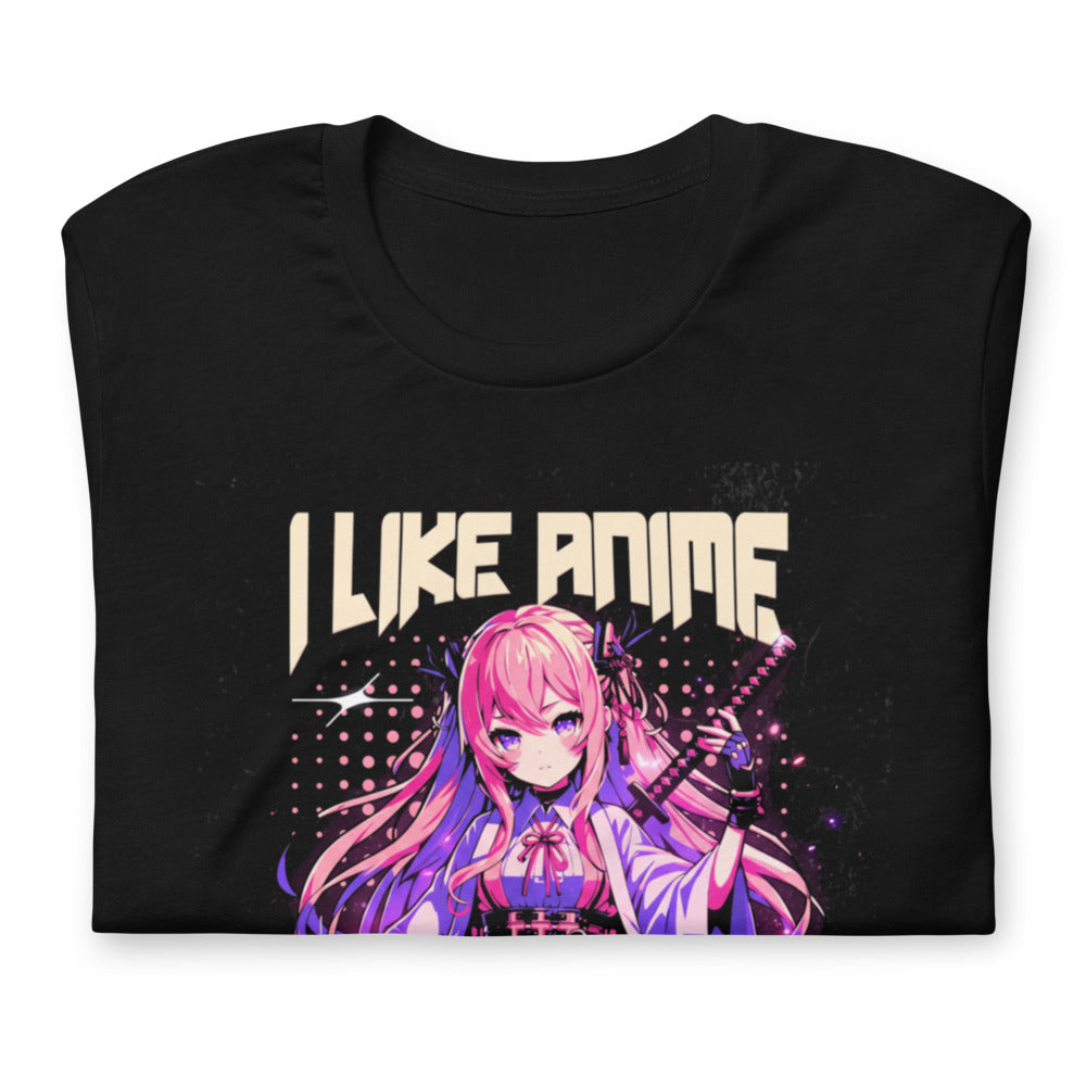Playera I Like Anime More Than People - Doblado