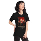 Playera Kratos God Of War Glowing Red Eyes - Modelo femenina