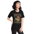 Playera Little Eevee Christmas - Modelo femenina