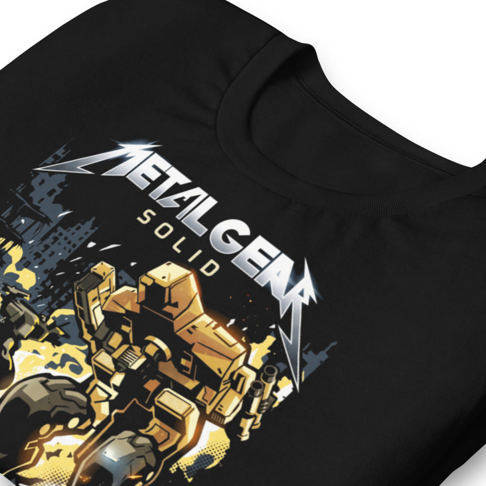Playera Metal Gear Solid Snake Heavy Metal - Doblado zoom