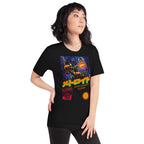 Playera Metroid Samus Retrogaming Katakana Box - Modelo femenina