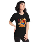 Playera One Piece Luffy Giant Hand Captain Clouds - Modelo femenina