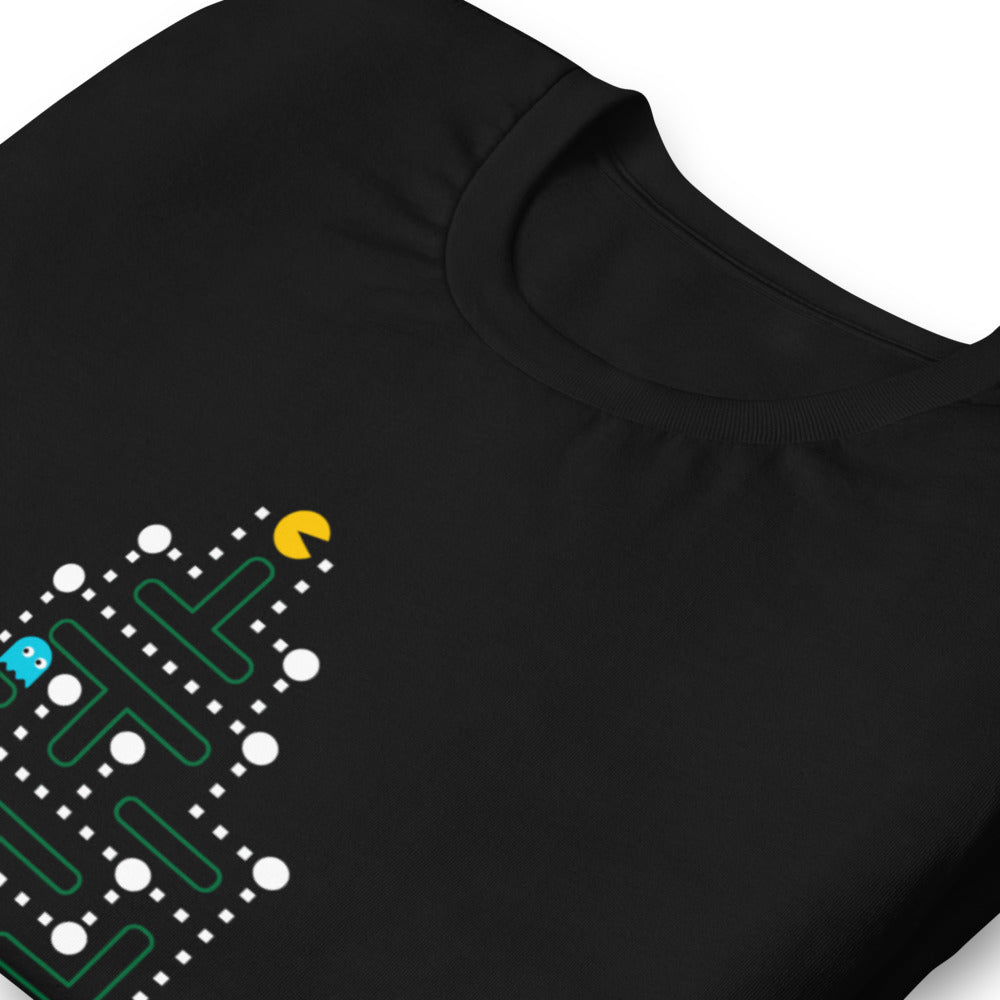 Playera Pixelated Holidays - Doblado zoom