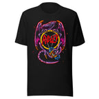 Playera Ridley Metroid Metal Logo Pentagram Dragon - Frente grande