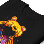 Playera Sailor Moon Galaxy Face Peace Sign - Doblado zoom