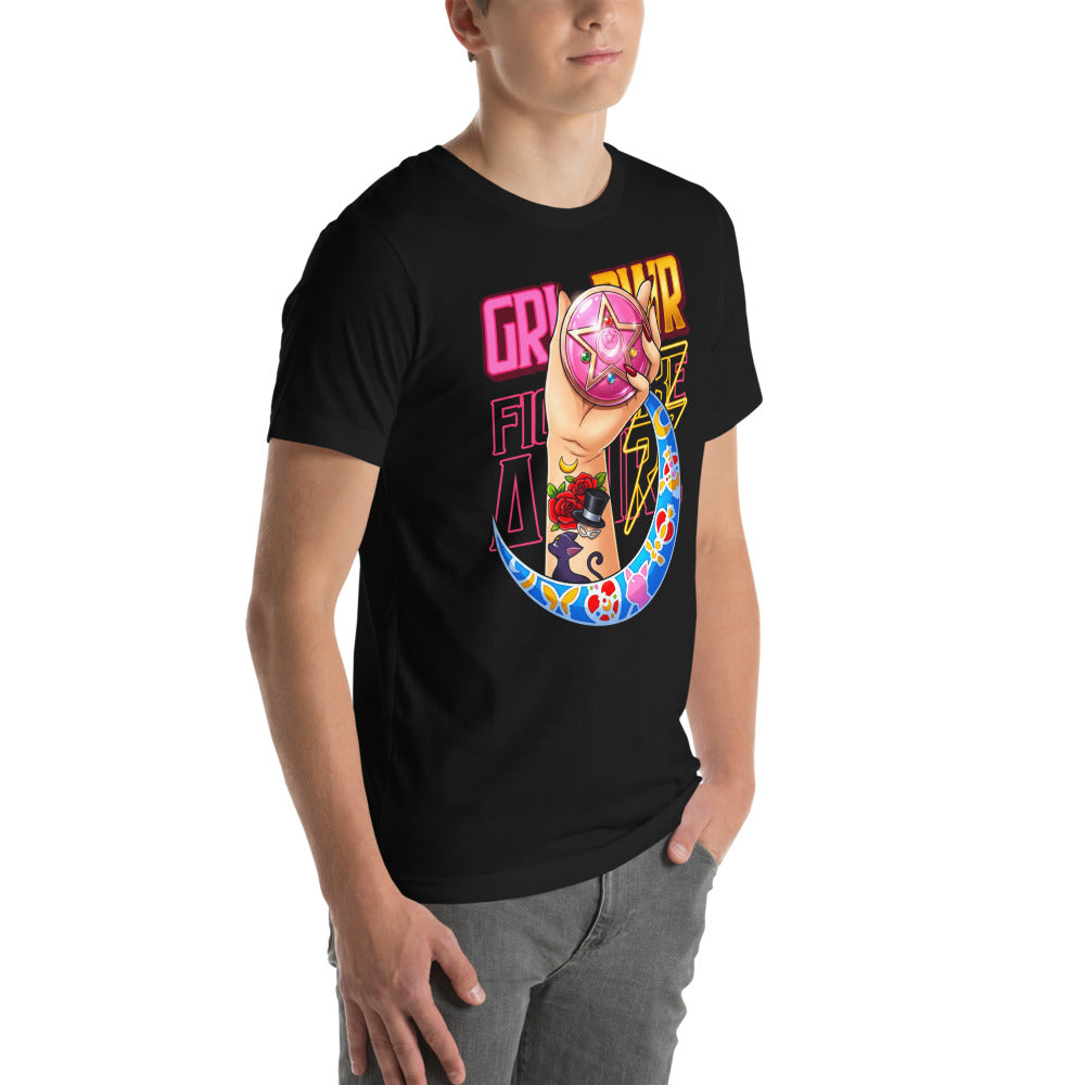 Modelo masculino lateral