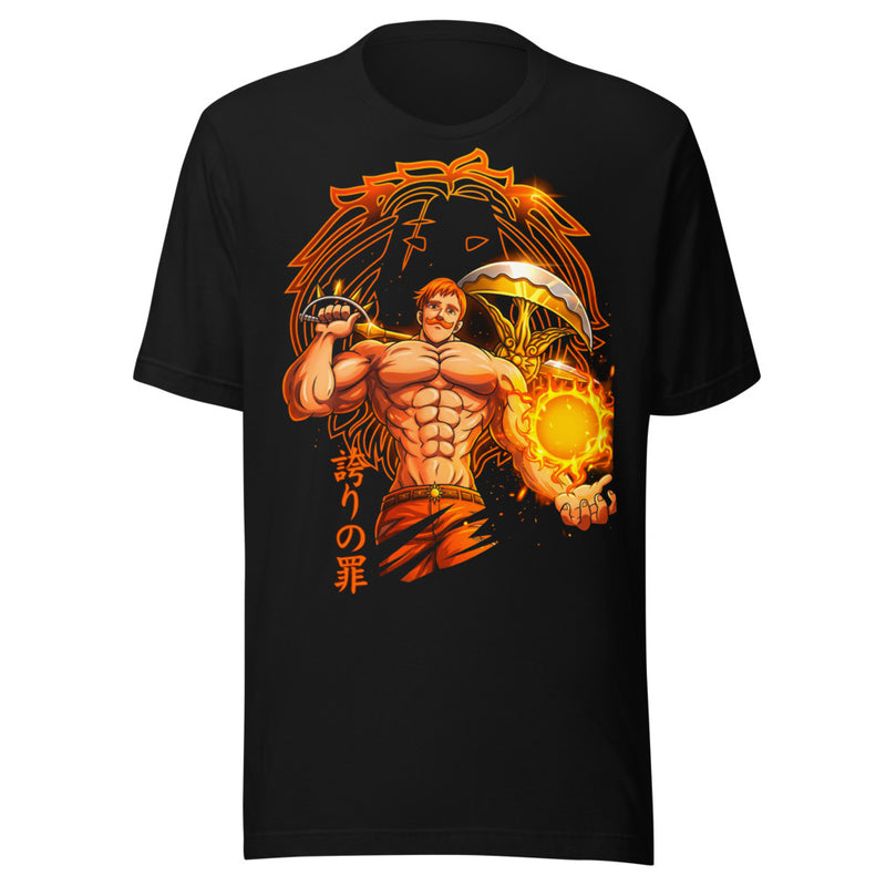 Playera Seven Deadly Sins Escanor Sin Of Pride - Frente grande