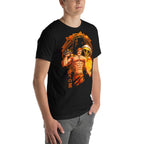 Playera Seven Deadly Sins Escanor Sin Of Pride - Modelo masculino lateral