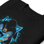 Playera Sonic Giant Head Gold Rings Lightning - Doblado zoom