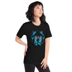 Playera Sonic Giant Head Gold Rings Lightning - Modelo femenina