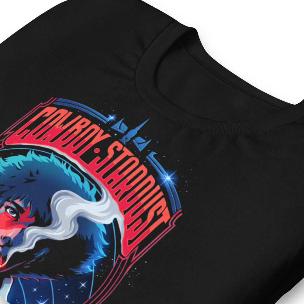 Playera Spike Spiegel Cowboy Stardust Live On Mars Today - Doblado zoom