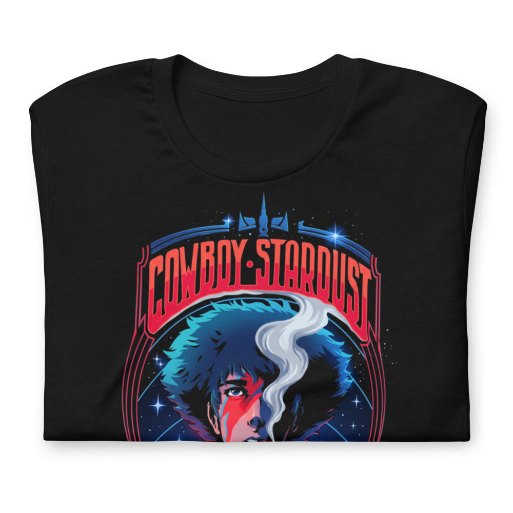Playera Spike Spiegel Cowboy Stardust Live On Mars Today - Doblado