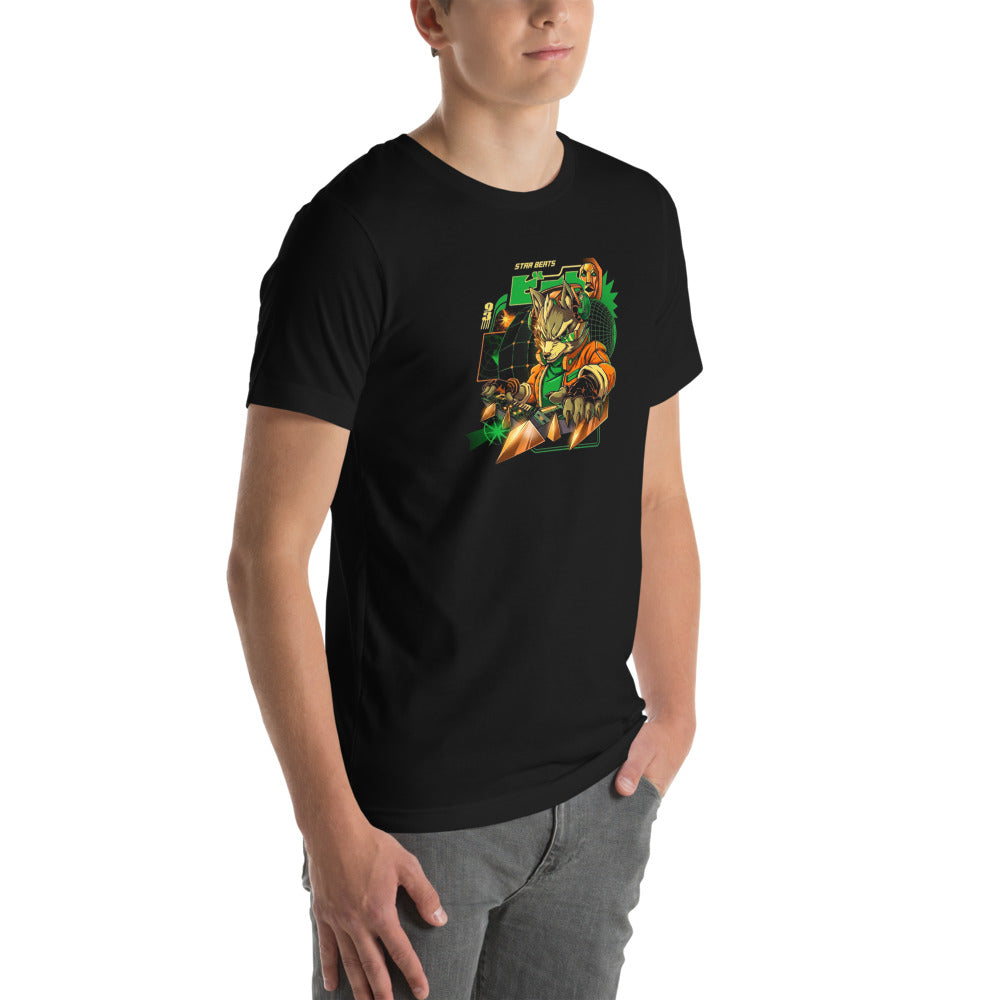Modelo masculino lateral