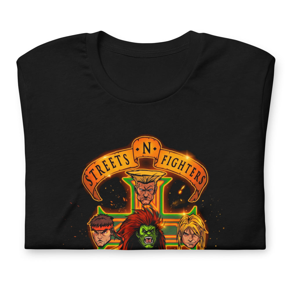Playera Street Fighter Appetite For Competition - Doblado