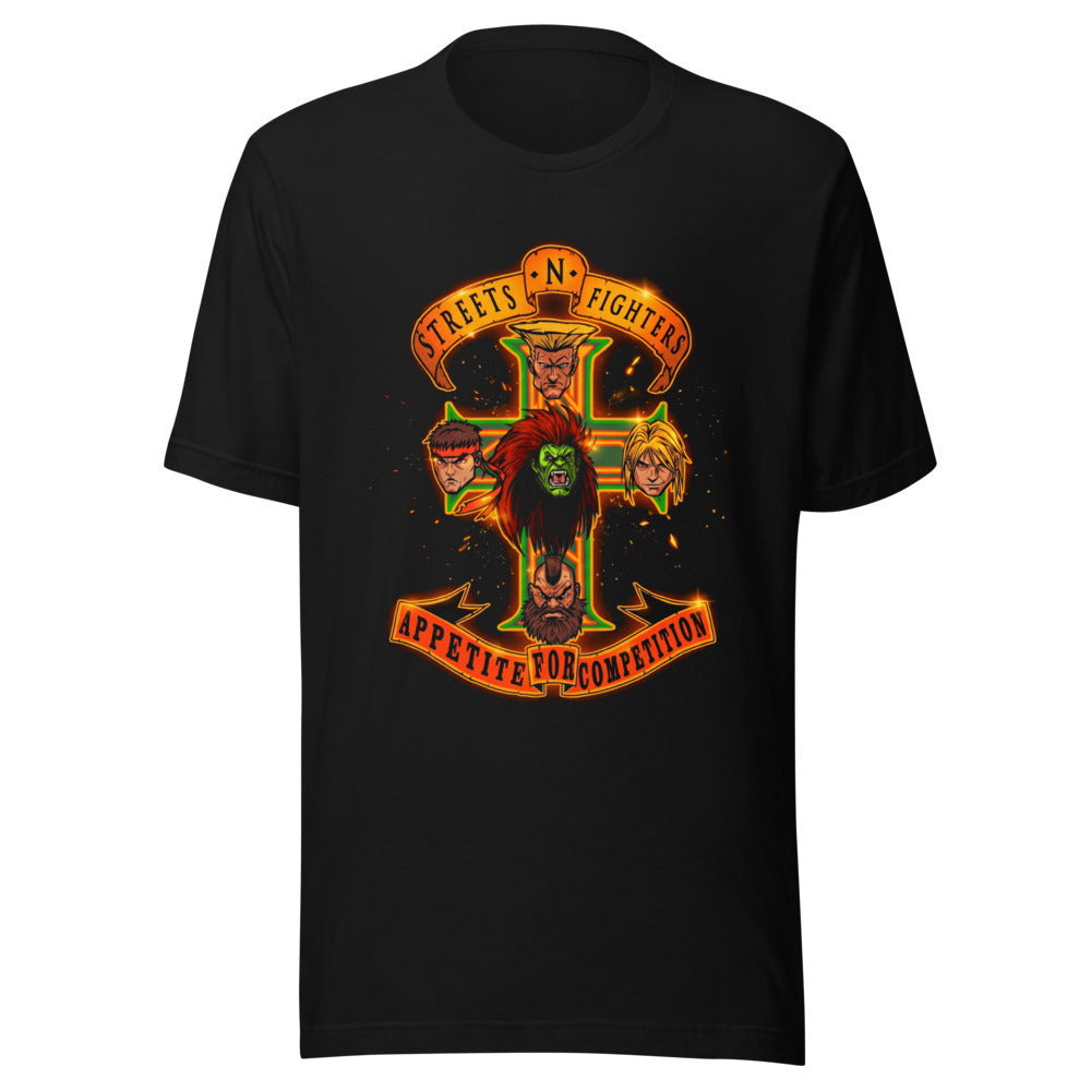 Playera Street Fighter Appetite For Competition - Frente grande