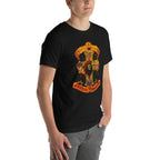 Playera Street Fighter Appetite For Competition - Modelo masculino lateral