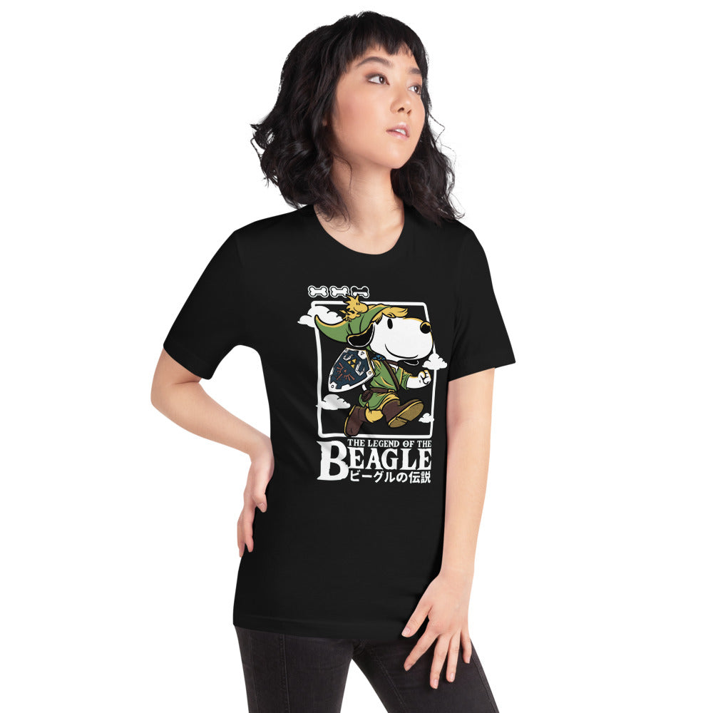 Playera The legend of the Beagle Nintendo - Modelo femenina