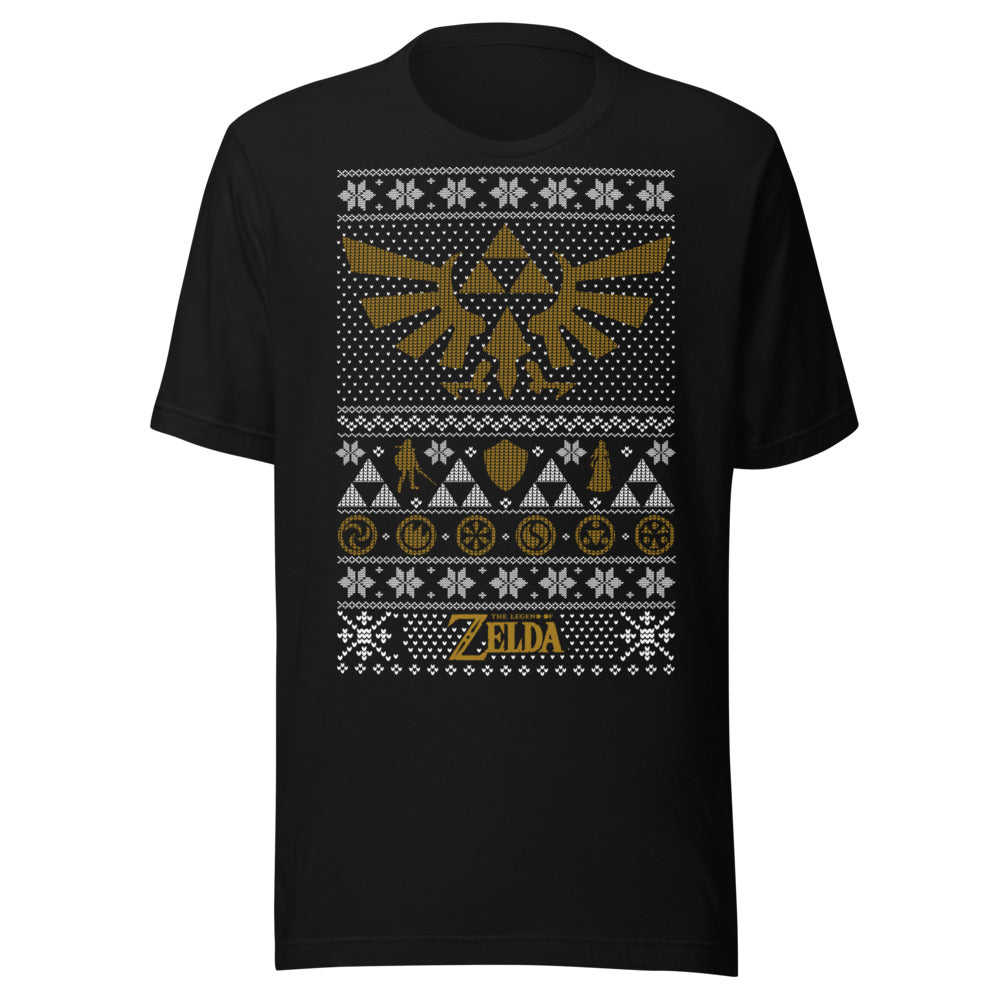 Playera Triforce of Cheer - Frente grande