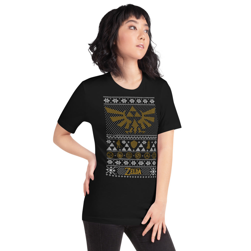 Playera Triforce of Cheer - Modelo femenina