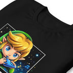 Playera Zelda Link Chibi Ocarina Melody - Doblado zoom