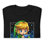 Playera Zelda Link Chibi Ocarina Melody - Doblado