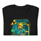 Playera Zelda Link Hylian Beats Synth - Doblado