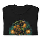 Playera Zelda Link Starry Night Ocarina - Doblado
