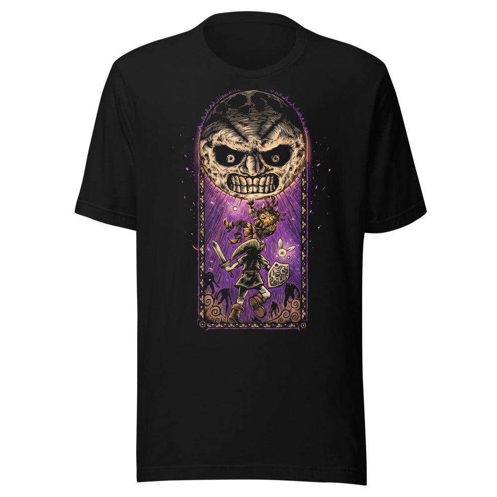 Playera Zelda Majora's Mask Angry Moon Link - Frente grande