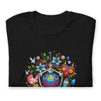Playera Zelda Tattoo Flash Majoras Mask Rupees - Doblado