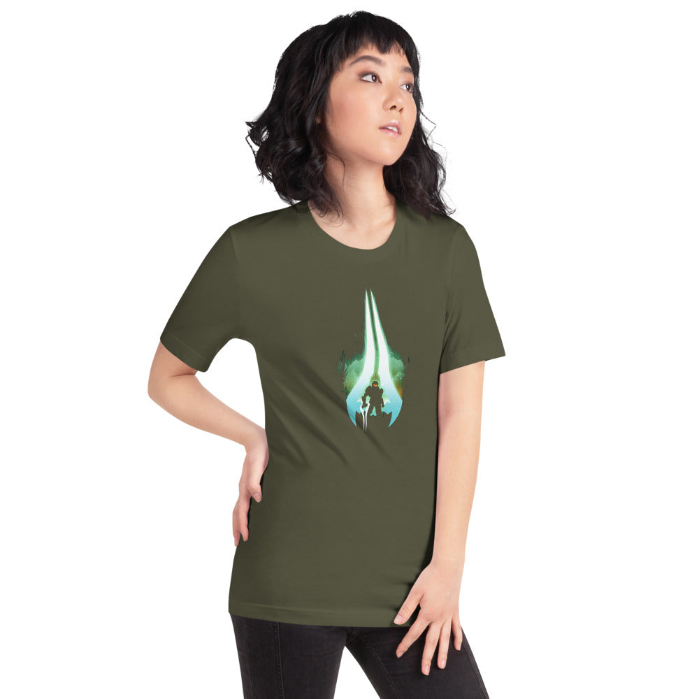 Playera Master Chief Halo - Modelo femenina