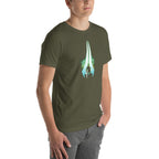 Playera Master Chief Halo - Modelo masculino lateral