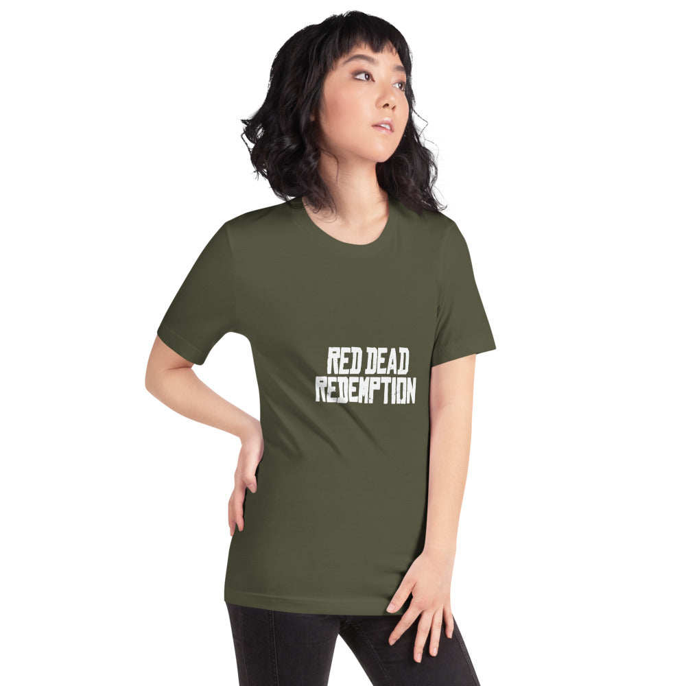 Playera Red Dead Redemption Rockstar - Modelo femenina