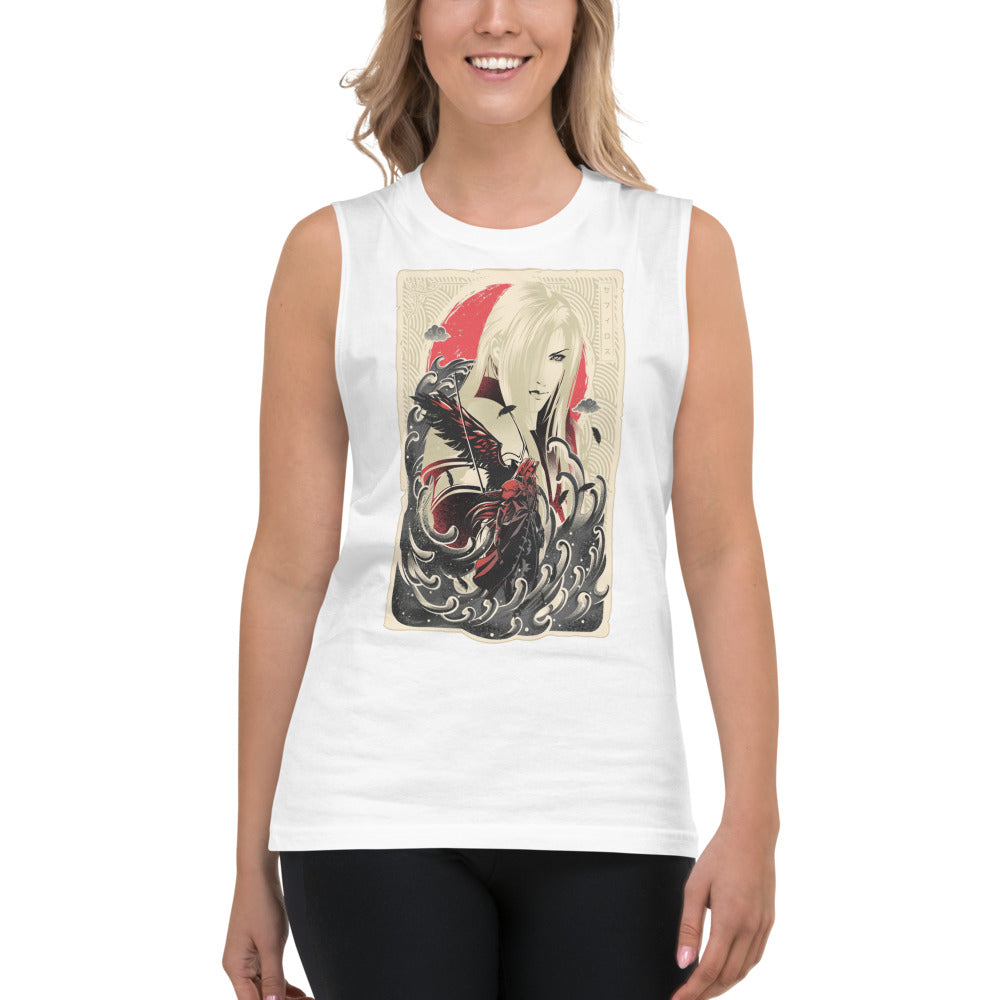 Sin mangas Great Wave Sephiroth Final Fantasy - Modelo femenina