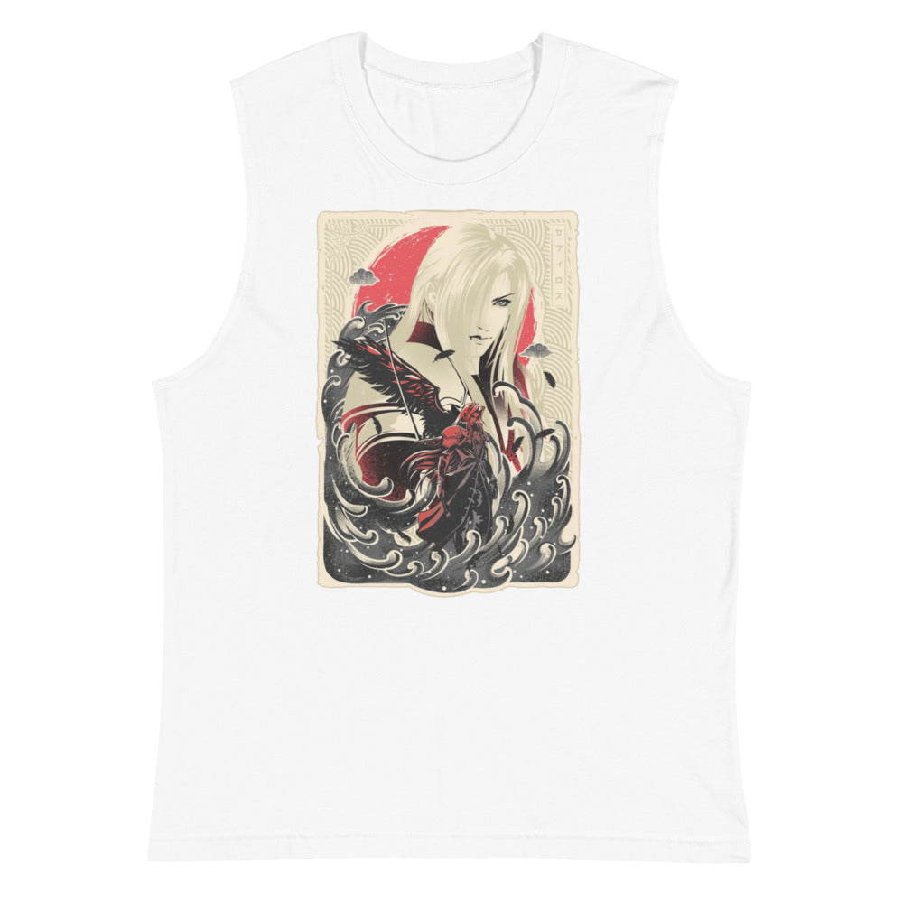 Sin mangas Great Wave Sephiroth Final Fantasy - Plano
