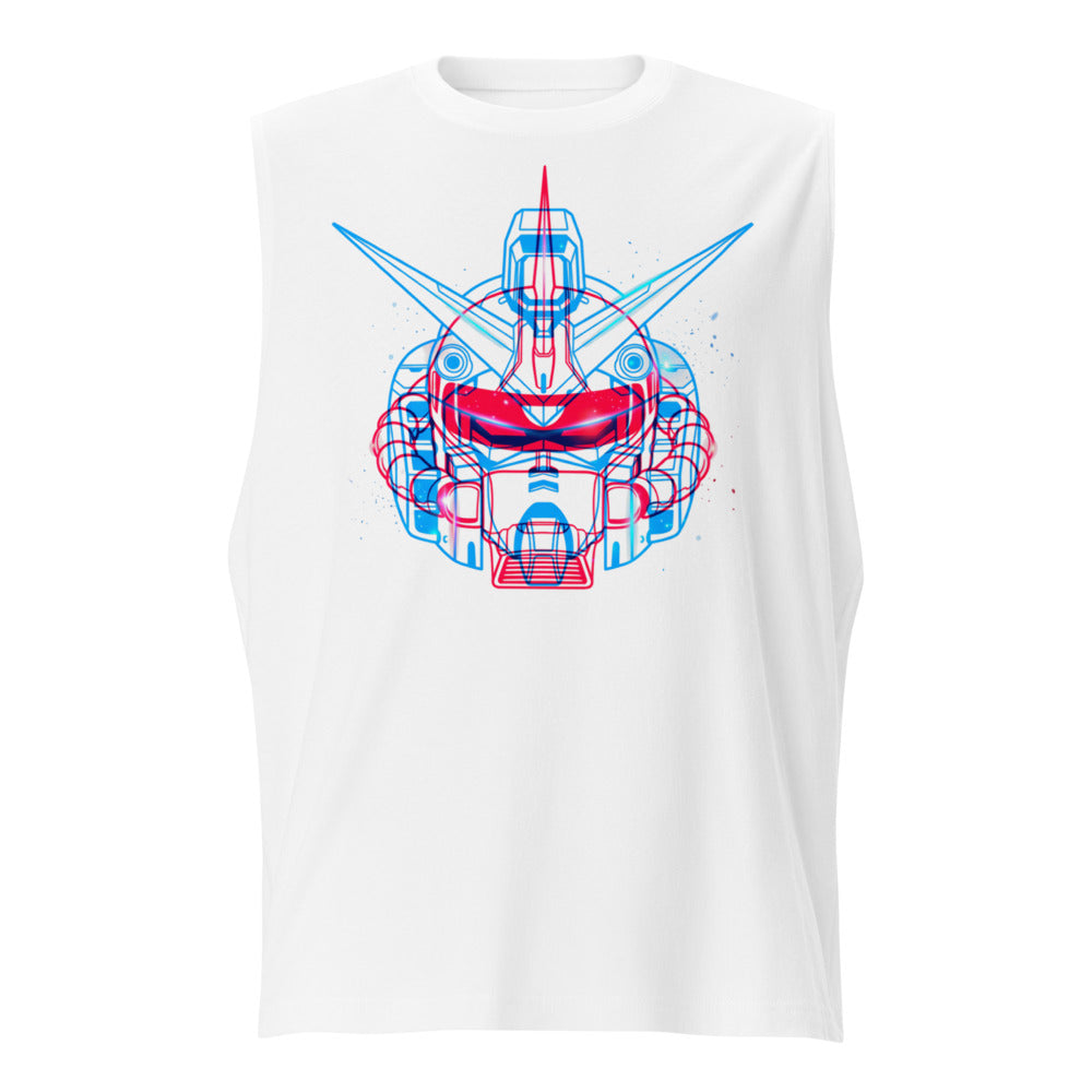 Sin mangas Gundam Red Blue Double Exposure - Frente
