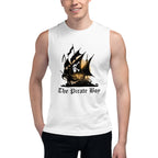 Sin mangas The Pirate Boy Skull Flag Ship - Modelo masculino