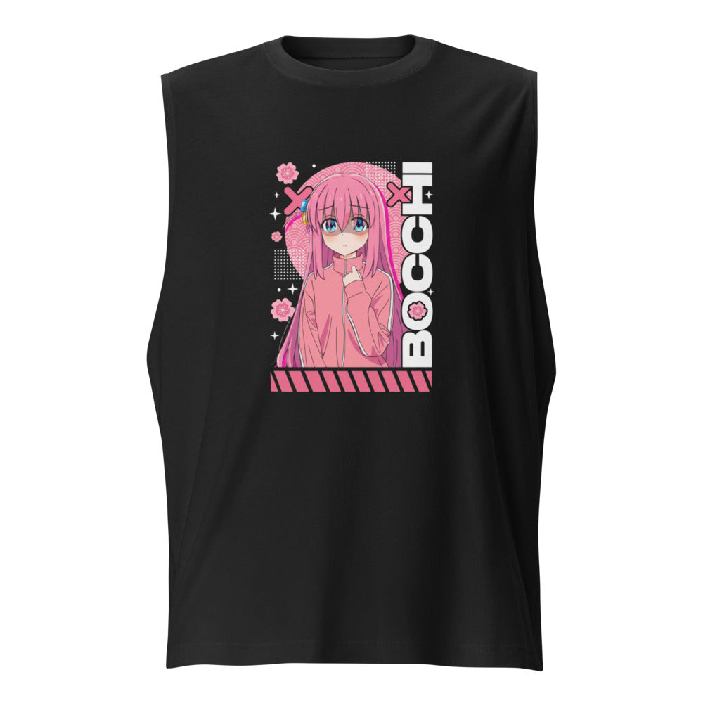 Sin mangas Bocchi The Rock Cherry Blossom Anime Frente